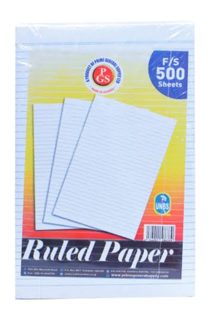 Single ruled paper