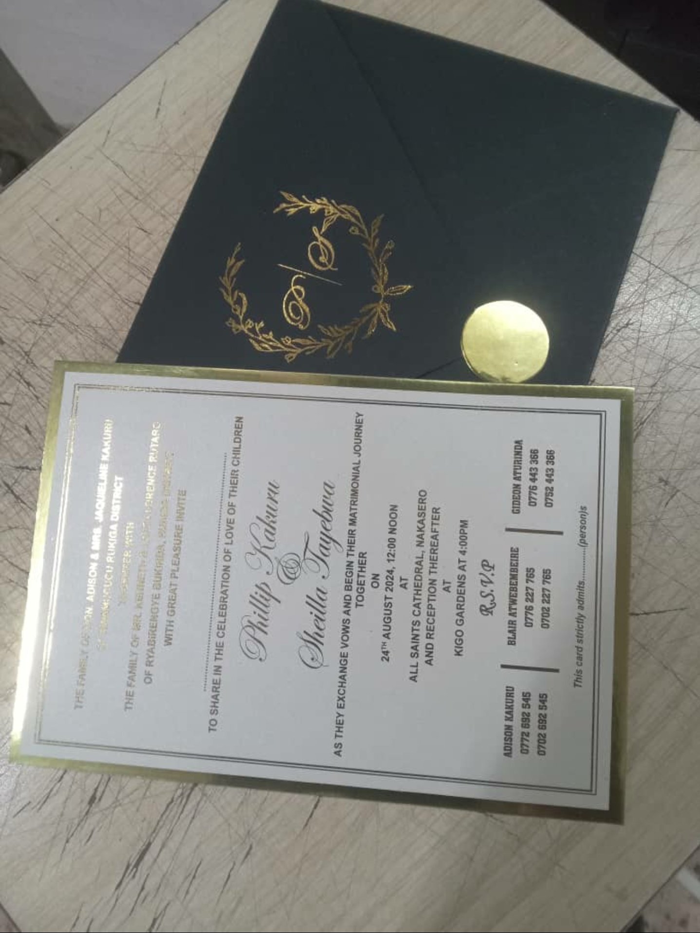 Wedding Invitation Cards